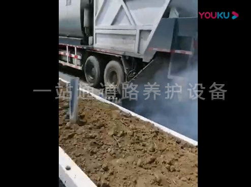 橡胶沥青碎石同步封层施工